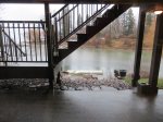 Downstairs Access to Boat Dock and River